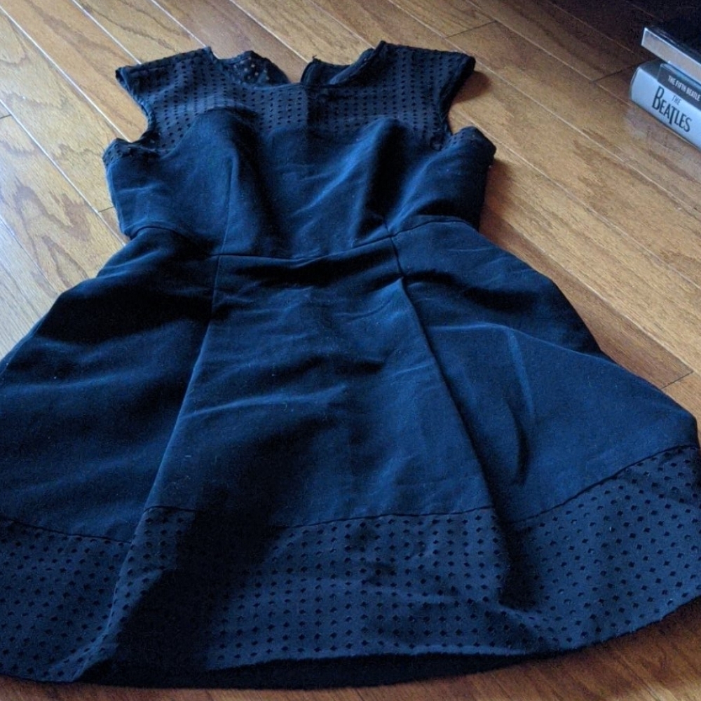 Black minidress